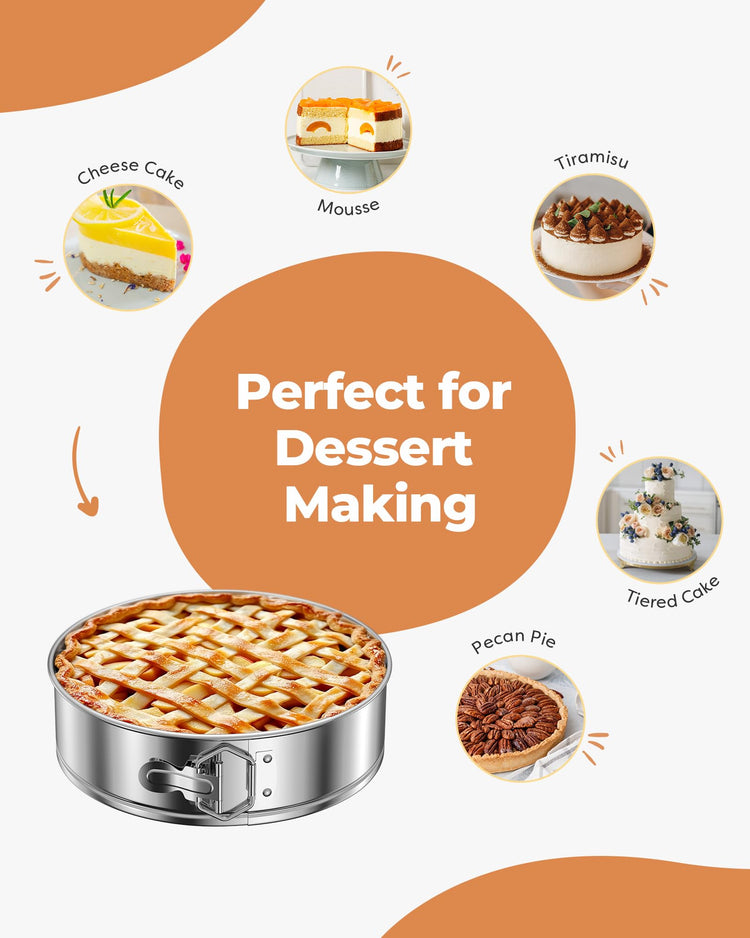 Cake Pan Springform Pan with Removable Bottom