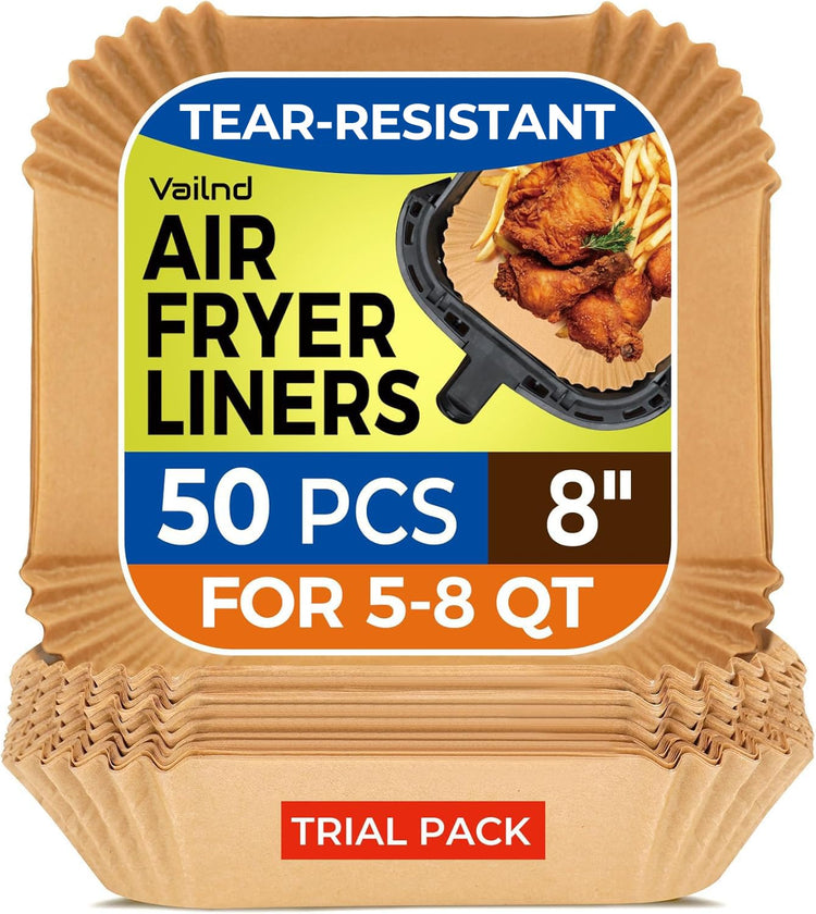 Air Fryer Paper Liners (50 Count)