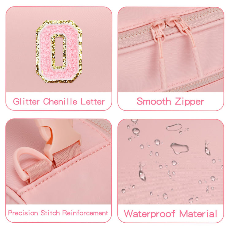 Lunch Box Kids Large Initial Insulated Lunch Bag for Girls