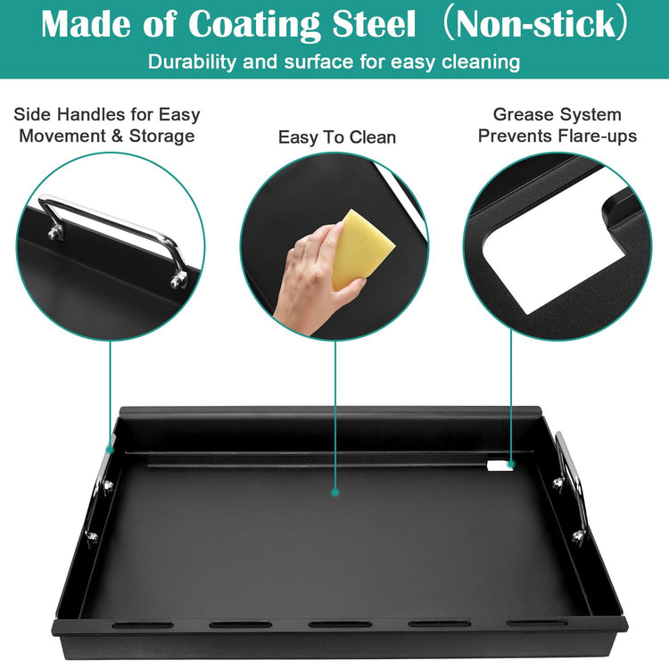 Full Size Griddle Inserts for Chargriller Grills