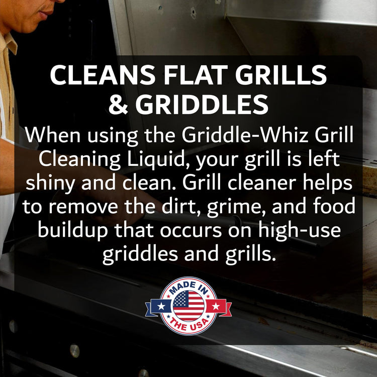 Griddle Whiz 3 Piece Griddle Cleaning Kit (32 Fl Oz)