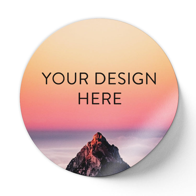 100 Custom Vinyl Stickers (100 Count)
