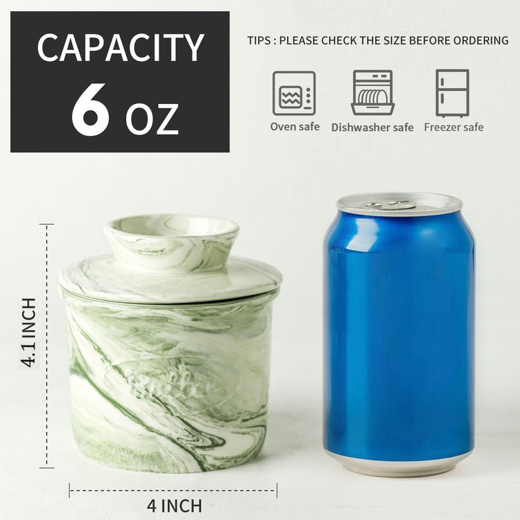 Ceramic Butter Crock
