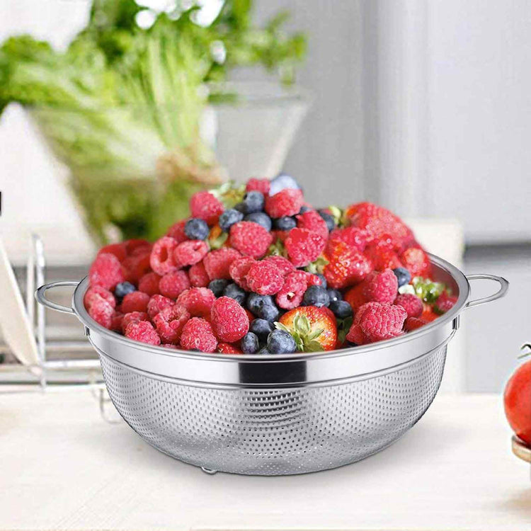 Colander 3qt Stainless Steel Micro