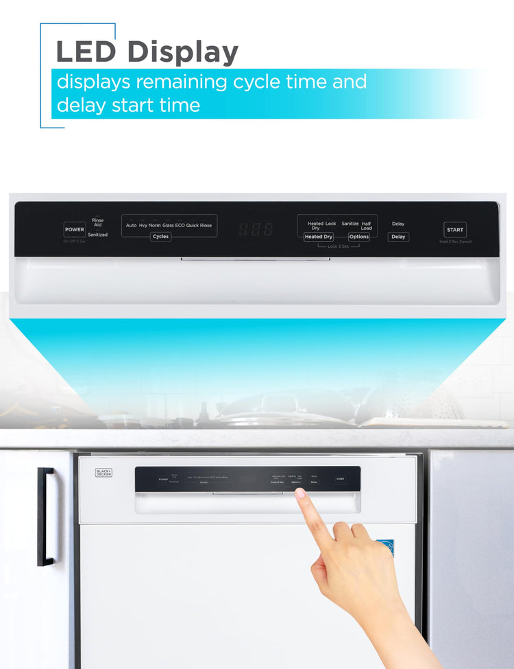 24" Built In Dishwasher