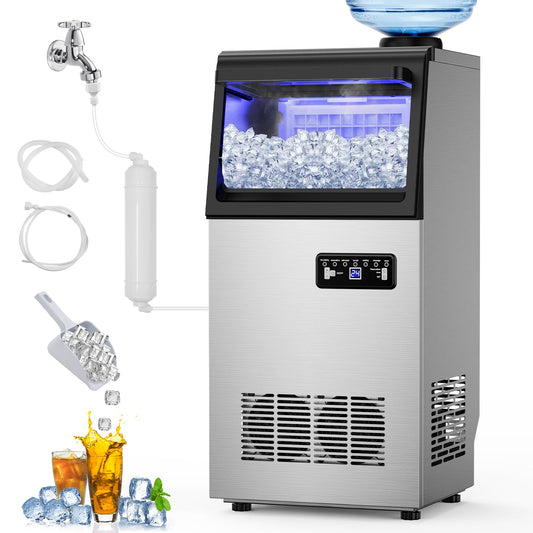 120 lbs Commercial Ice Maker Undercounter Built