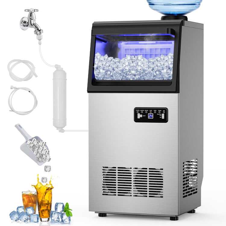 120 lbs Commercial Ice Maker Undercounter Built