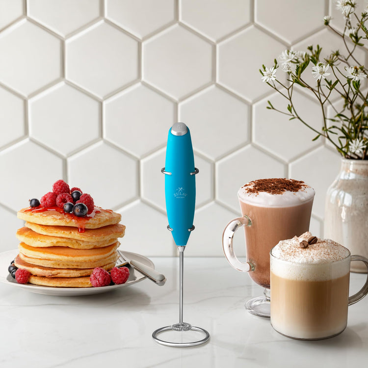 Powerful Milk Frother Wand With Duracell Batteries