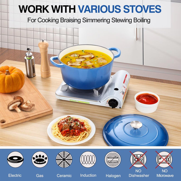 6QT Enameled Dutch Oven