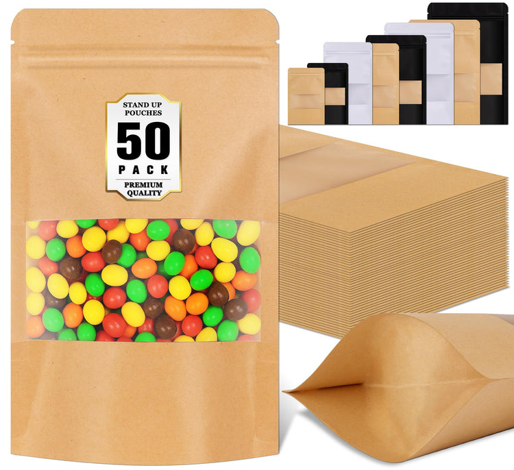 50 Pack Candy Bags