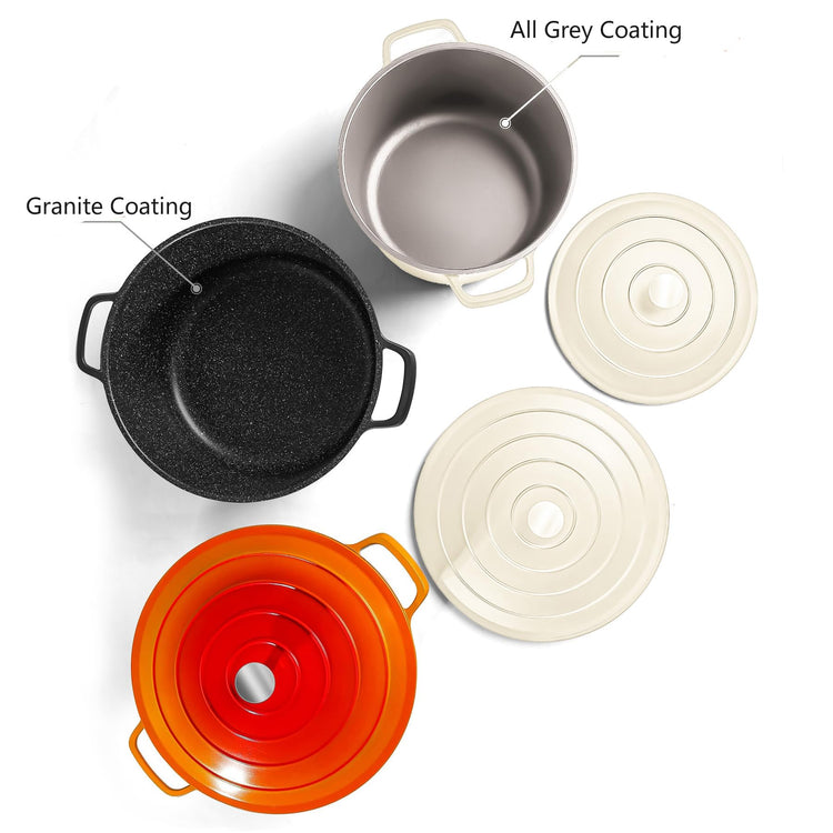 Large Dutch Oven Pot with Lid