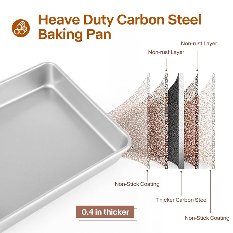 Deep Baking Pans Set of 3 (3 Count)