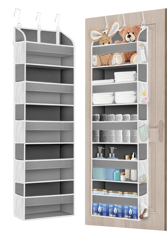 1 Pack Over The Door Storage Organizer with 5 Large Pockets