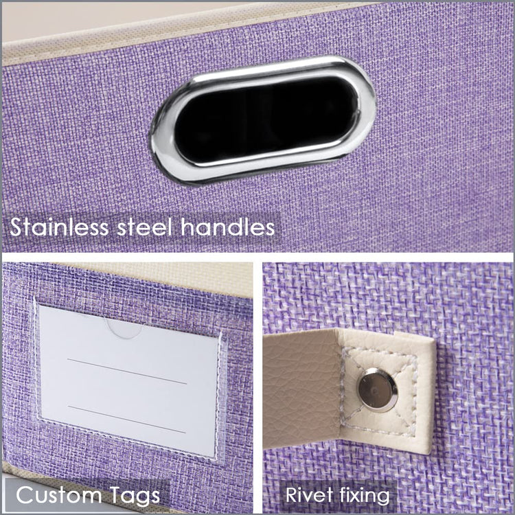 Fodable Storage Bins for Closet [3 (3 Count)