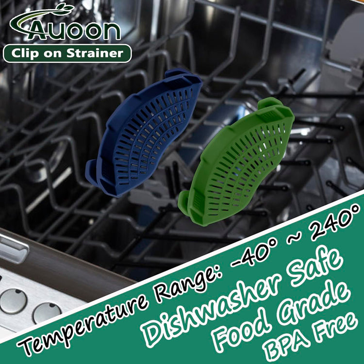 Clip On Pot Strainer Silicone