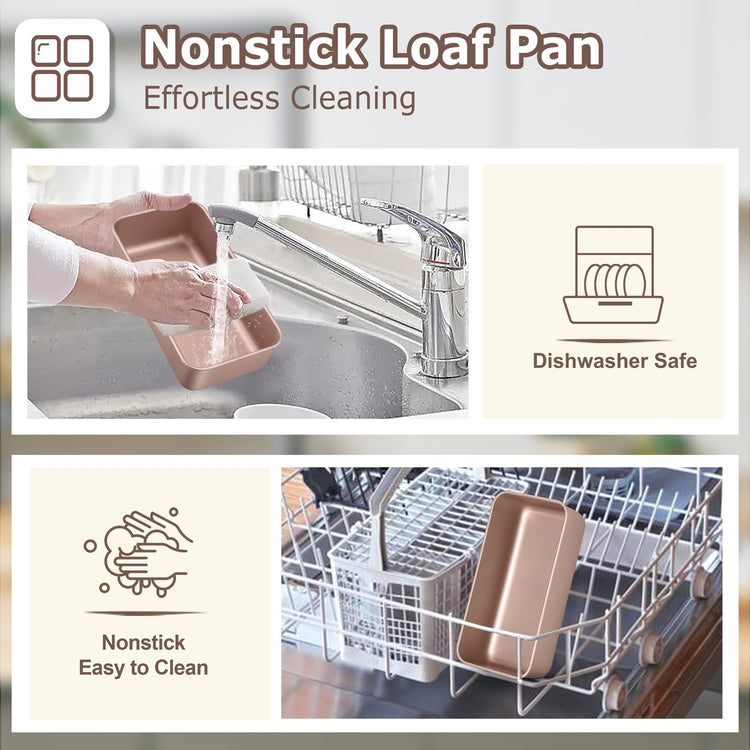 9 x 5 Inch Bread Loaf Pan for Baking (15.99 Count)
