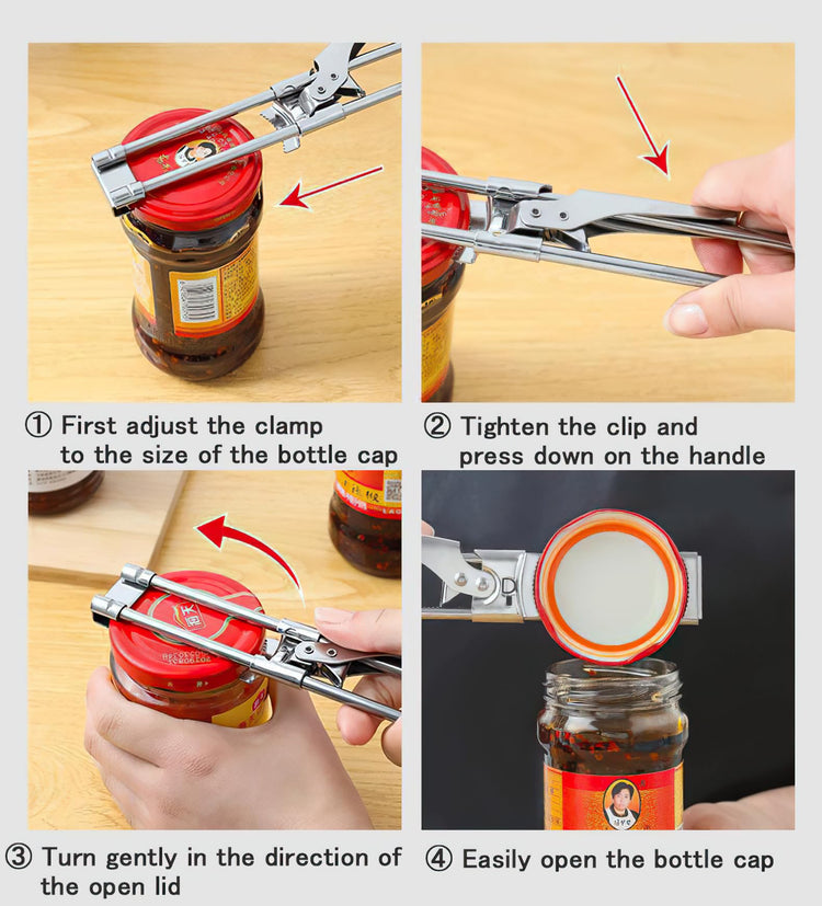 Jar Opener for Weak Hands