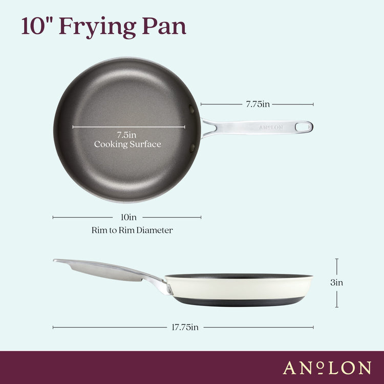 Achieve Hard Anodized Nonstick Frying Pan