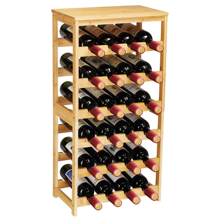 Wine Rack 24 Botttle Freestanding Floor