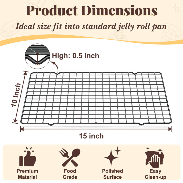 Cooling Racks for Cooking and Baking