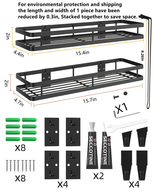 Organizer 𝐖𝐚𝐥𝐥 𝐌𝐨𝐮𝐧𝐭 (2 Count)