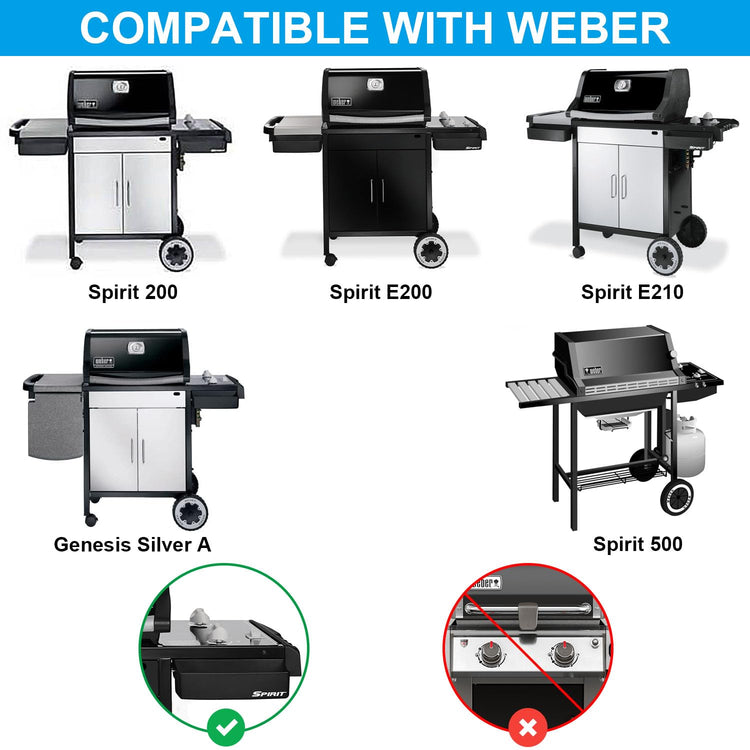 Full Size Griddle for Weber Old Spirit 200 Series Grills