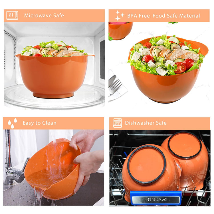 4.5qt Mixing Bowls Set of 4