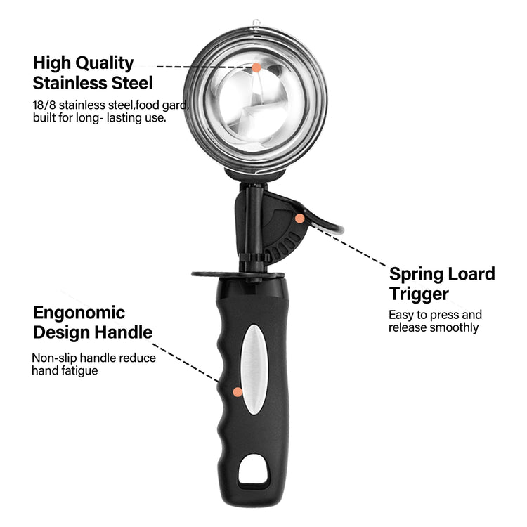 Ice Cream Scoop with Trigger