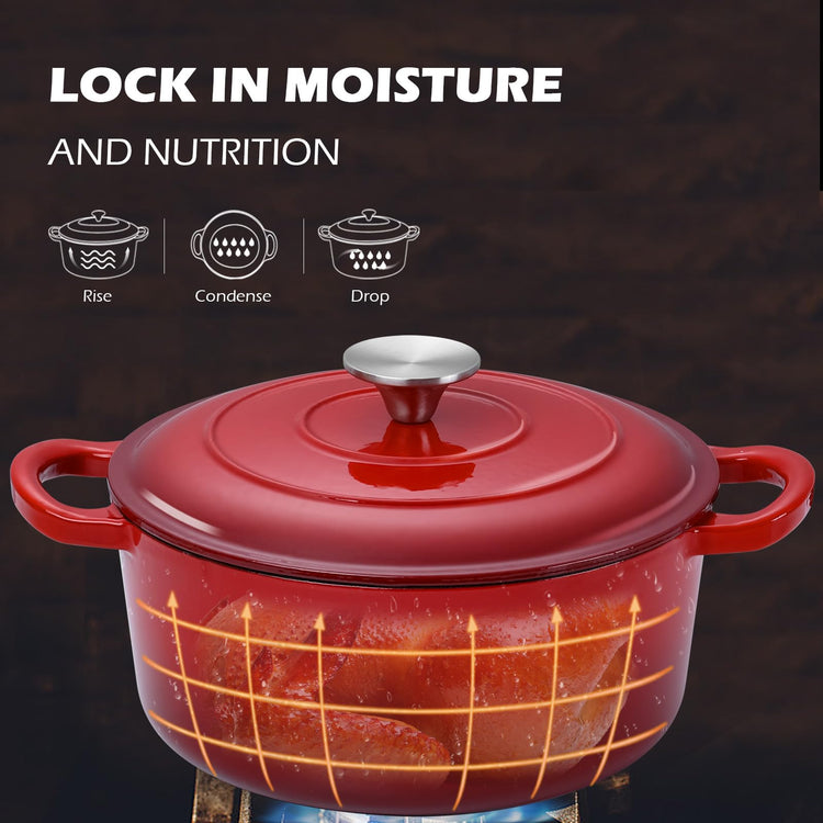 6 Quart Dutch Oven with Lid