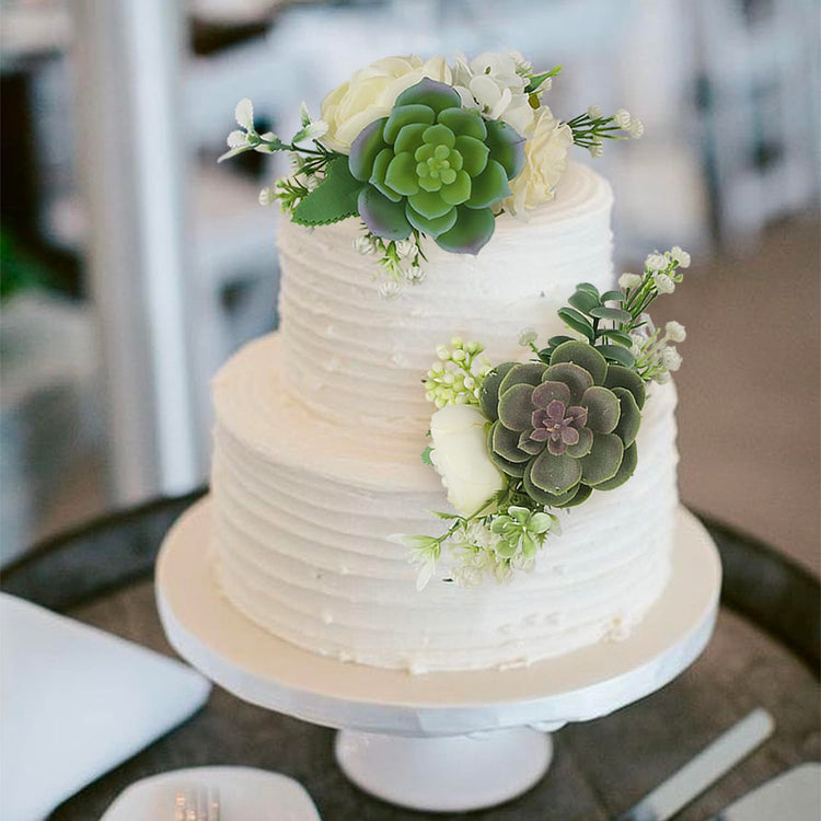 3Pcs Premade Cake Flowers (3 Count)