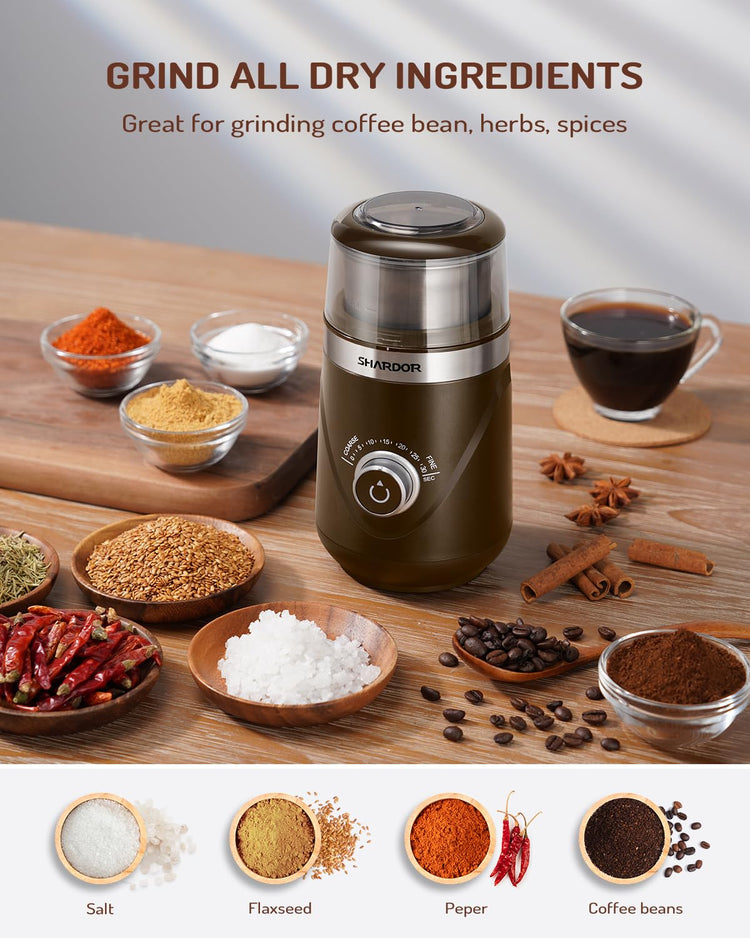 Electric Super Silent Blade Coffee Grinder
