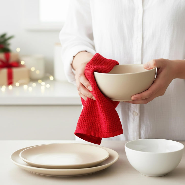Waffle Weave Kitchen Towel