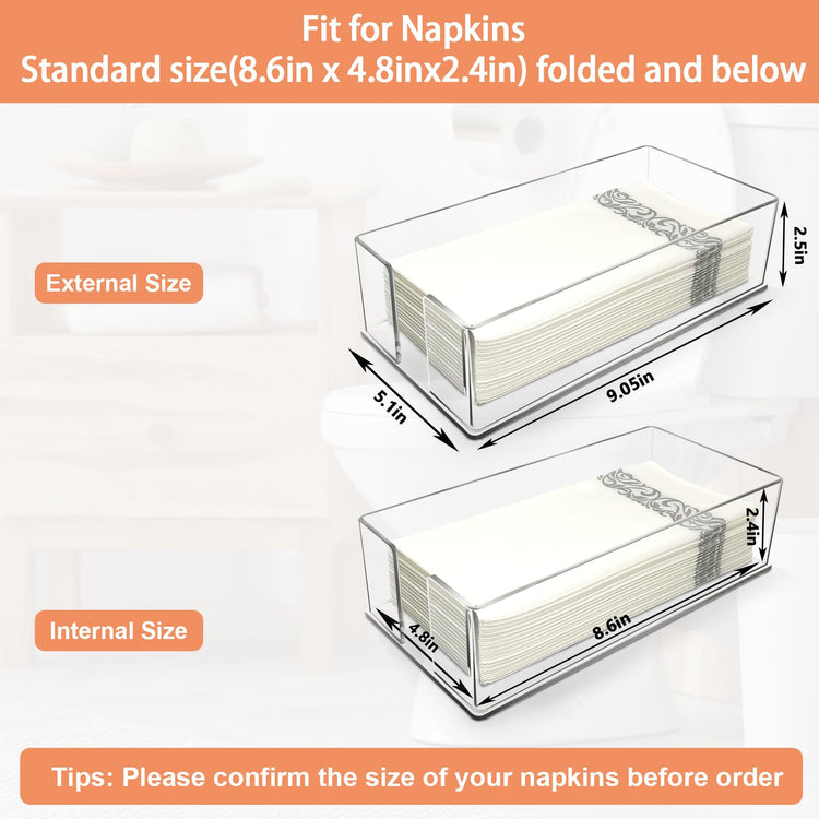 Acrylic Napkin Holder for Paper Napkins
