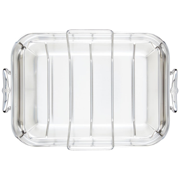 Provisions 16.5" Classic Clad Roaster with Stainless Steel Rack