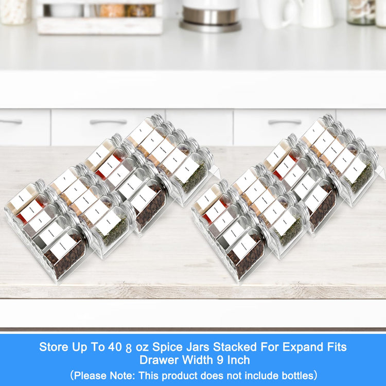Acrylic Seasonings Spice Rack