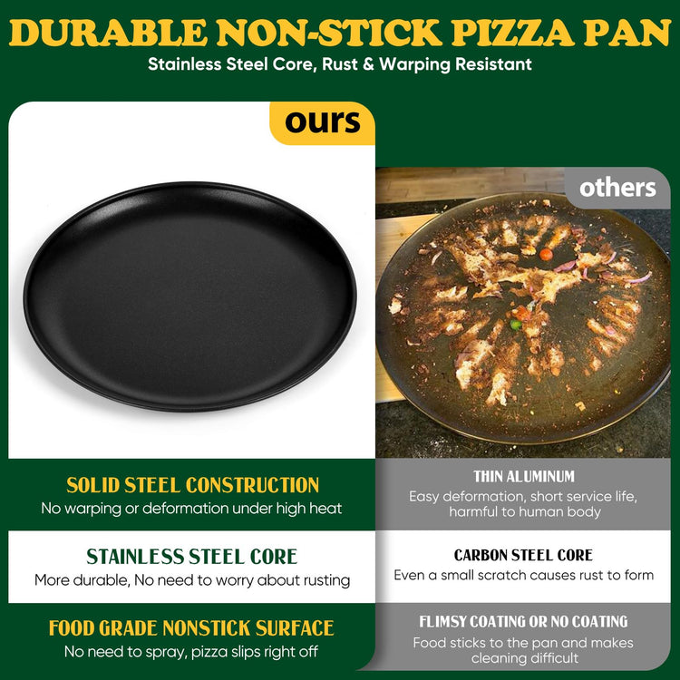 13.5 Inch Pizza Pan Set of 2 (2 Count)