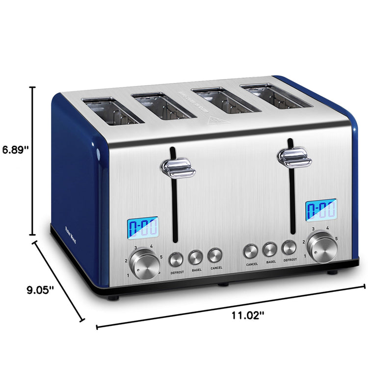 Countdown Stainless Steel 4 Slice Toaster with Bagel