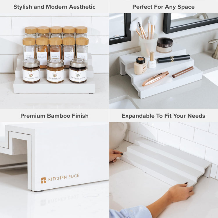 3 Tier Expandable Spice Rack Organizer