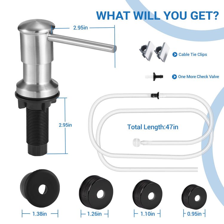 Soap Dispenser for Kitchen Sink