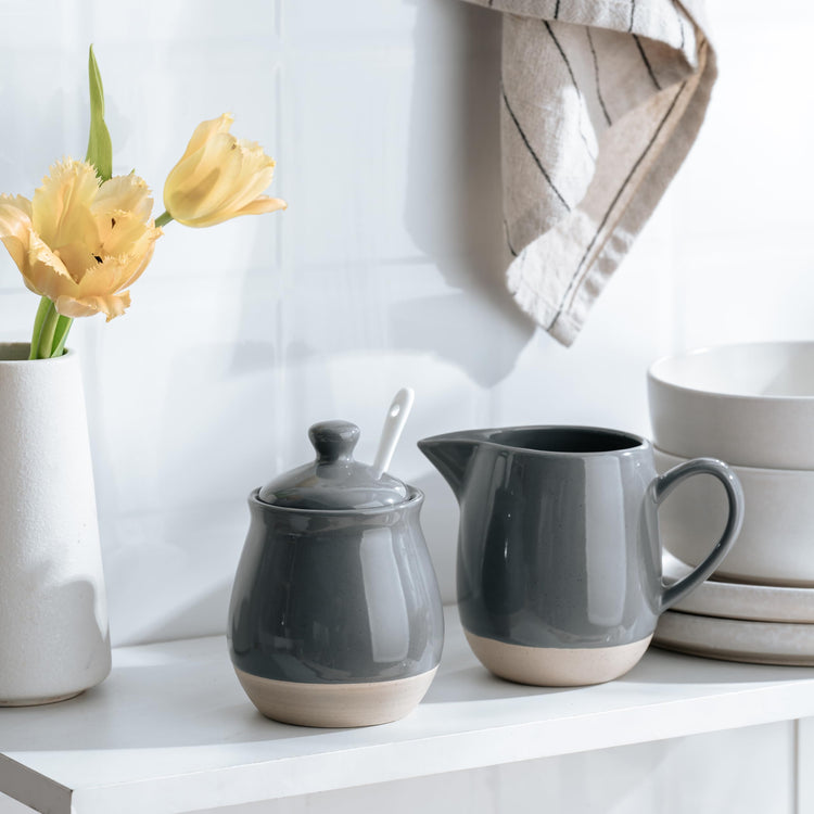 10oz Sugar Bowl & 13oz Creamer Set