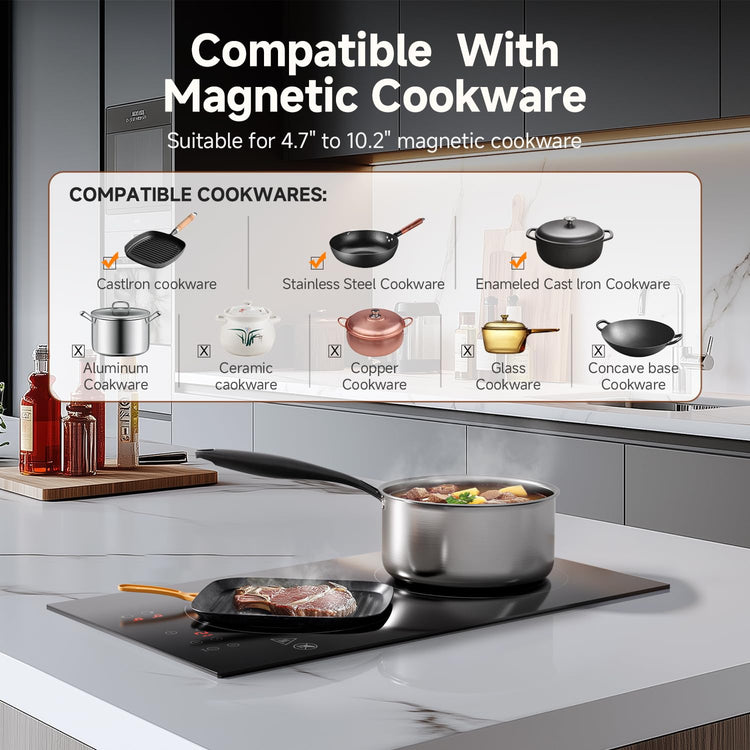 12" Induction Cooktop