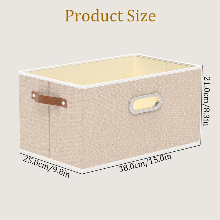 Collapsible Fabric Storage Bins