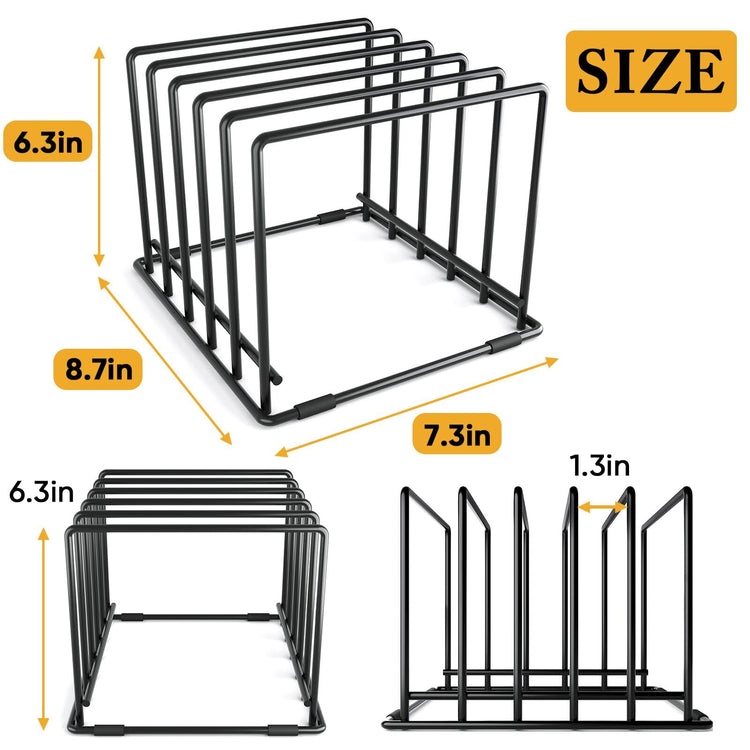 Kitchen Pan Organizer and Pot Rack