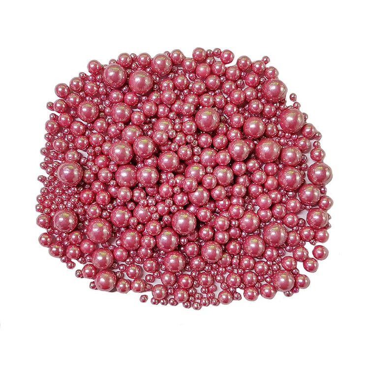 Edible Rose Gold Sugar Pearls Candy Sprinkles 120G (4.23 Ounce)