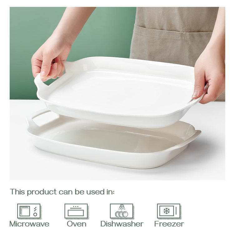 Serving Tray with Handles (2 Count)
