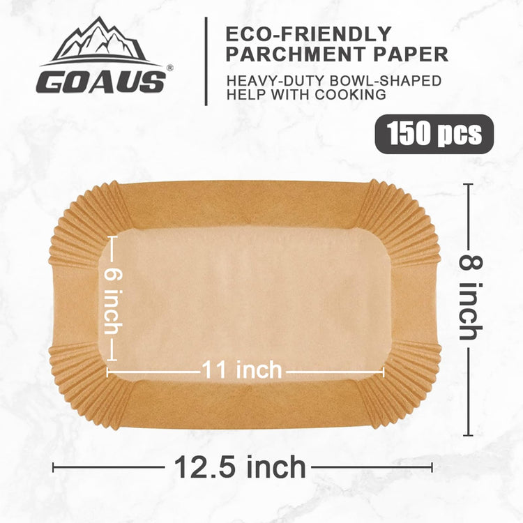 Parchment Paper Liners 150 Pcs for Ninja Foodi Smart XL (150 Count)