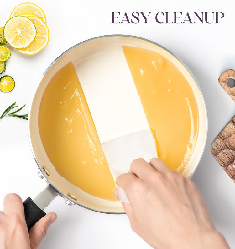Nonstick Sauce Pan with Lid (3 Count)