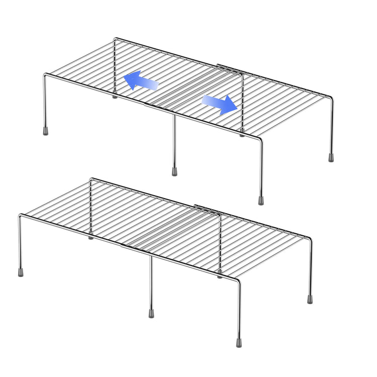 Cabinet Storage Shelf Rack (4 Count)