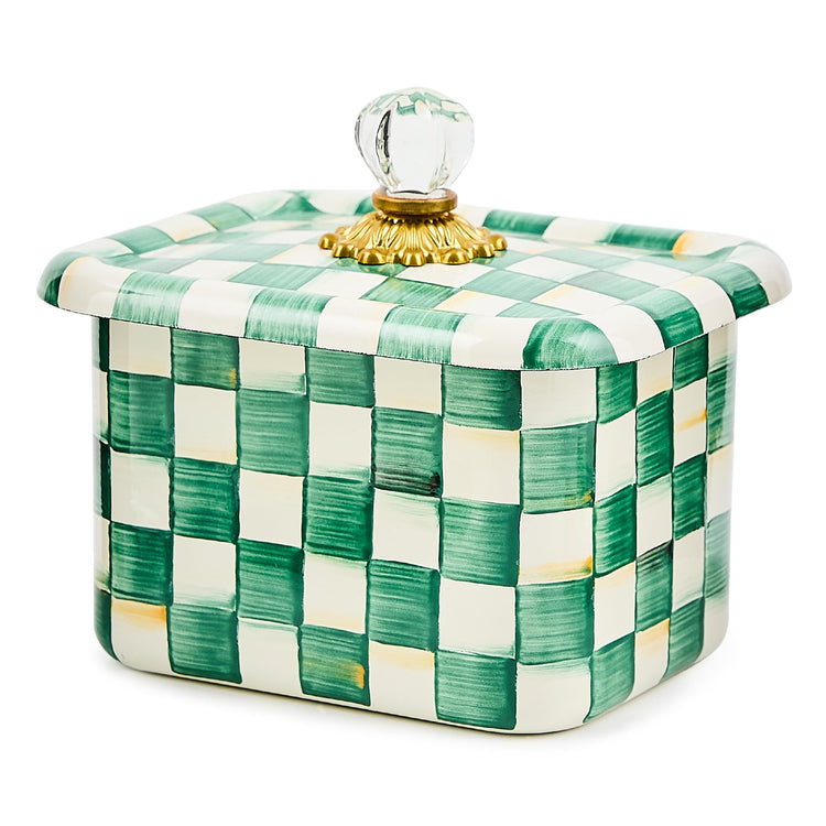 Enamel Recipe Box