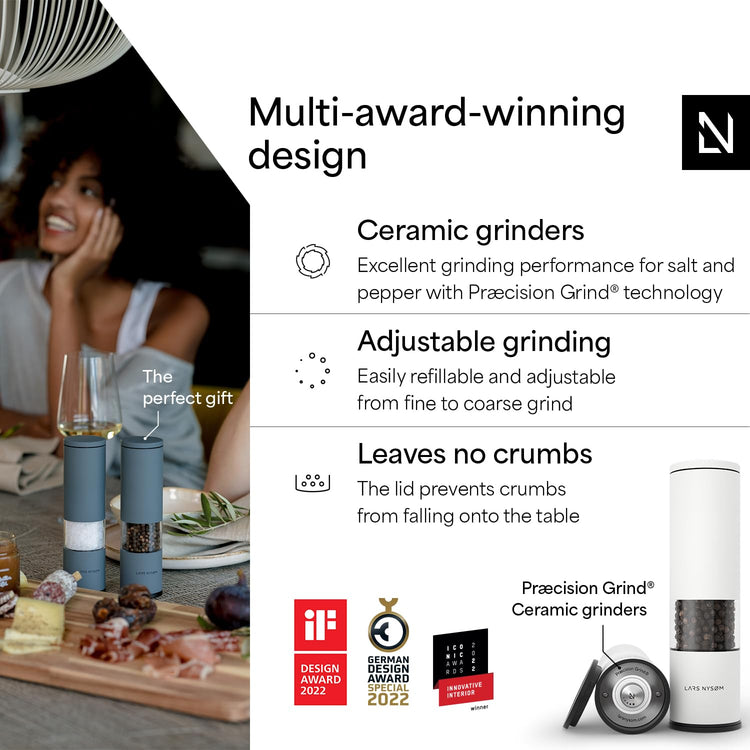 Salt and Pepper Grinder Set Manual